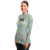 A+R Tactics Logo Rashguard, Trippy Abstract