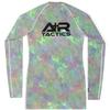 A+R Tactics Logo Rashguard, Trippy Abstract