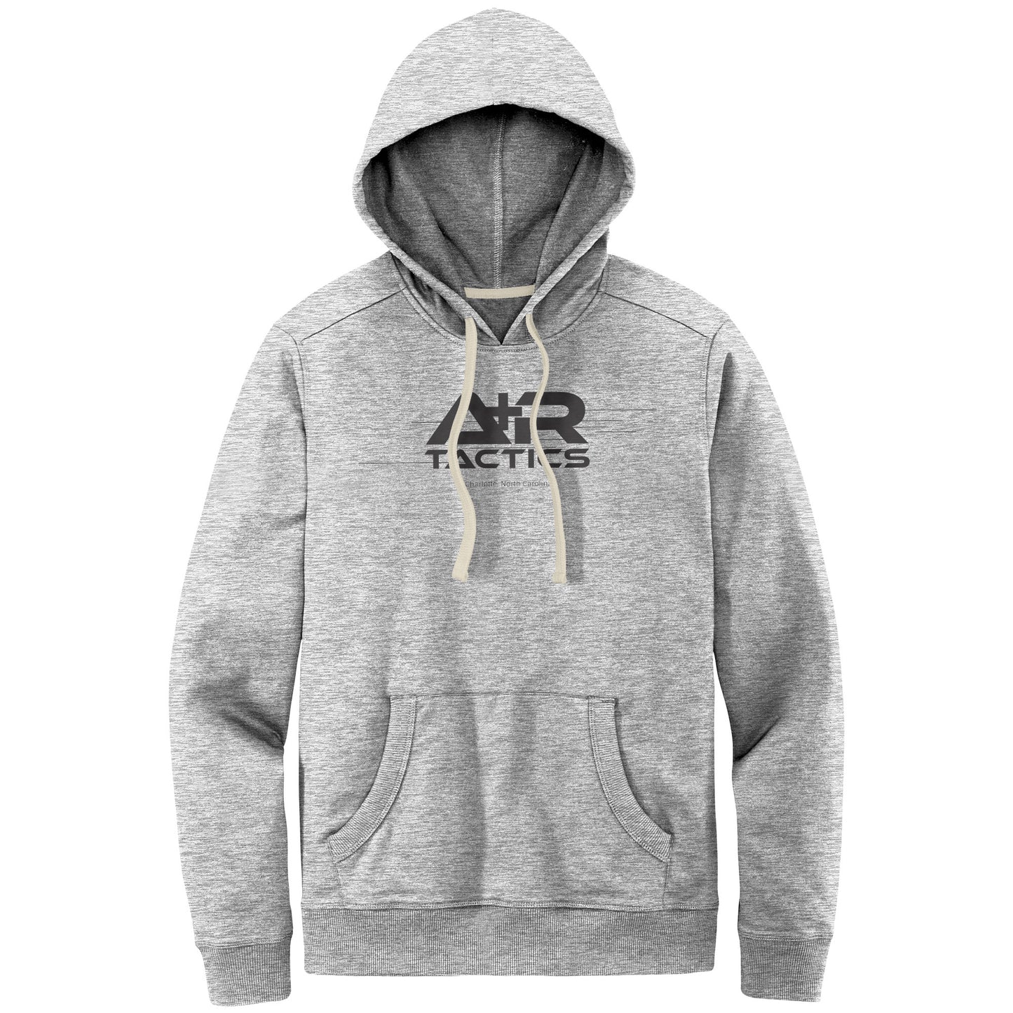 A+R Tactics Logo Mens Re-Fleece Hoodie, Lined Logo Black Print