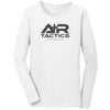 A+R Tactics Logo Womens Tee, Long Sleeve, Black Print
