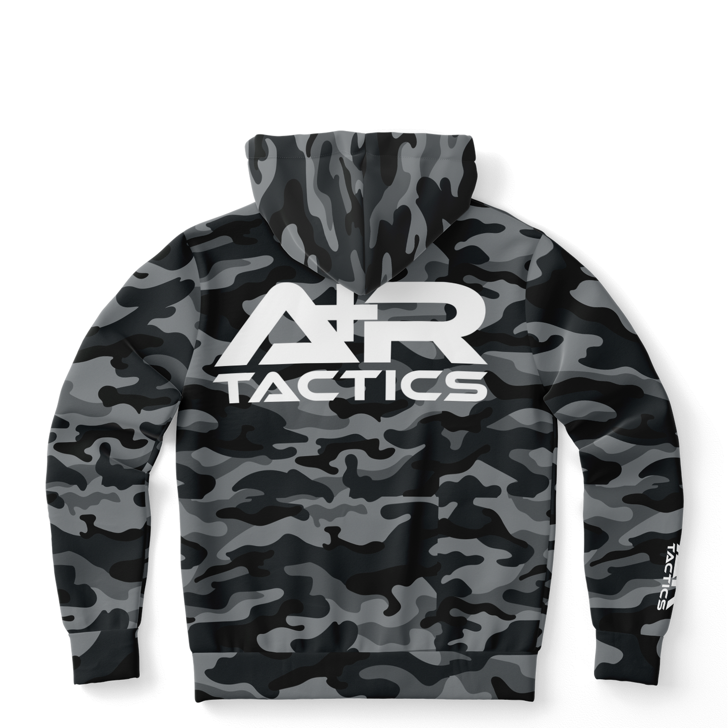 A+R Tactics Logo Hoodie, Black Multicam