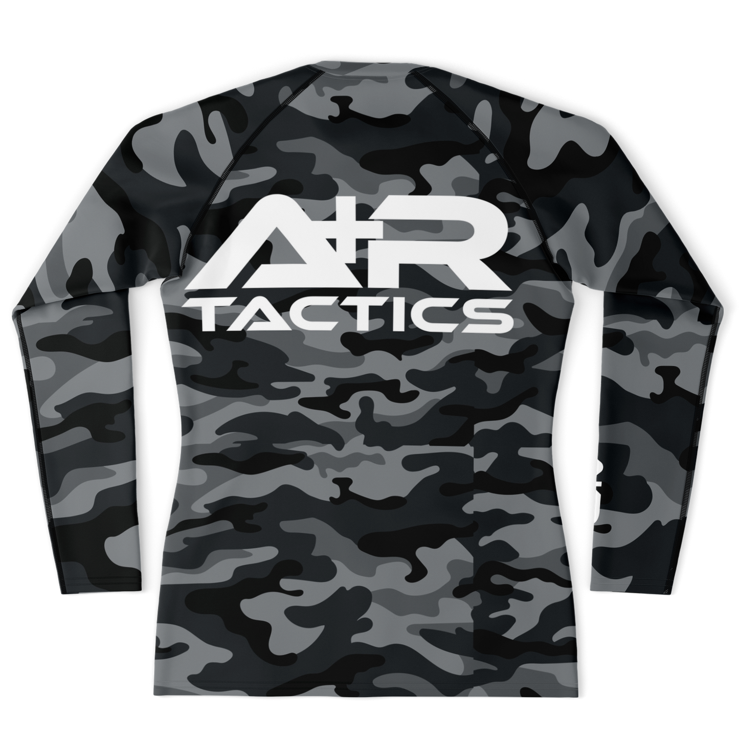 A+R Tactics Logo Mens Rashguard, Black Multicam