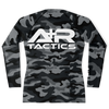 A+R Tactics Logo Mens Rashguard, Black Multicam