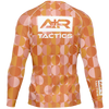 A+R Tactics Logo Mens Rashguard, Retro Circles